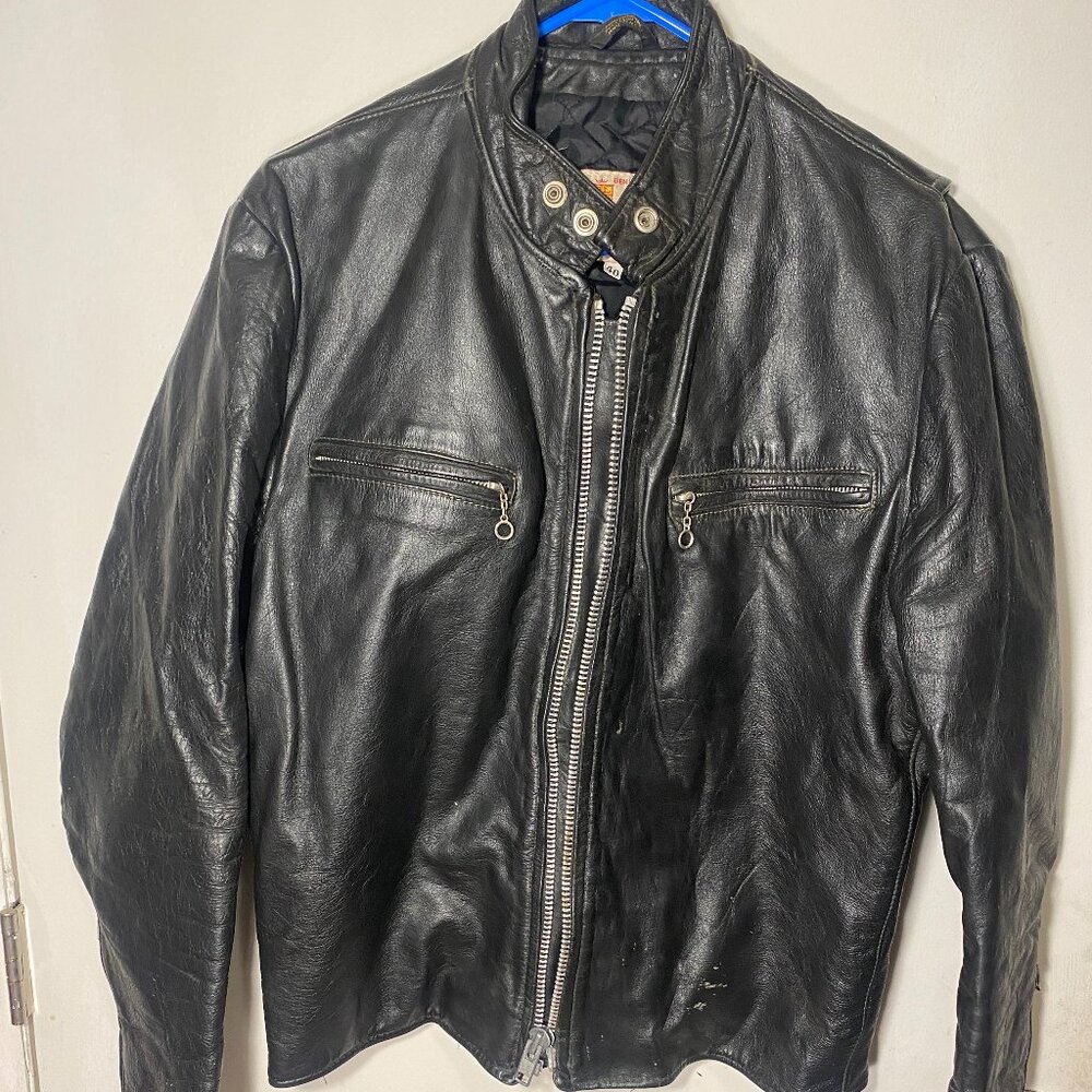 Mens Vintage Leather Jacket